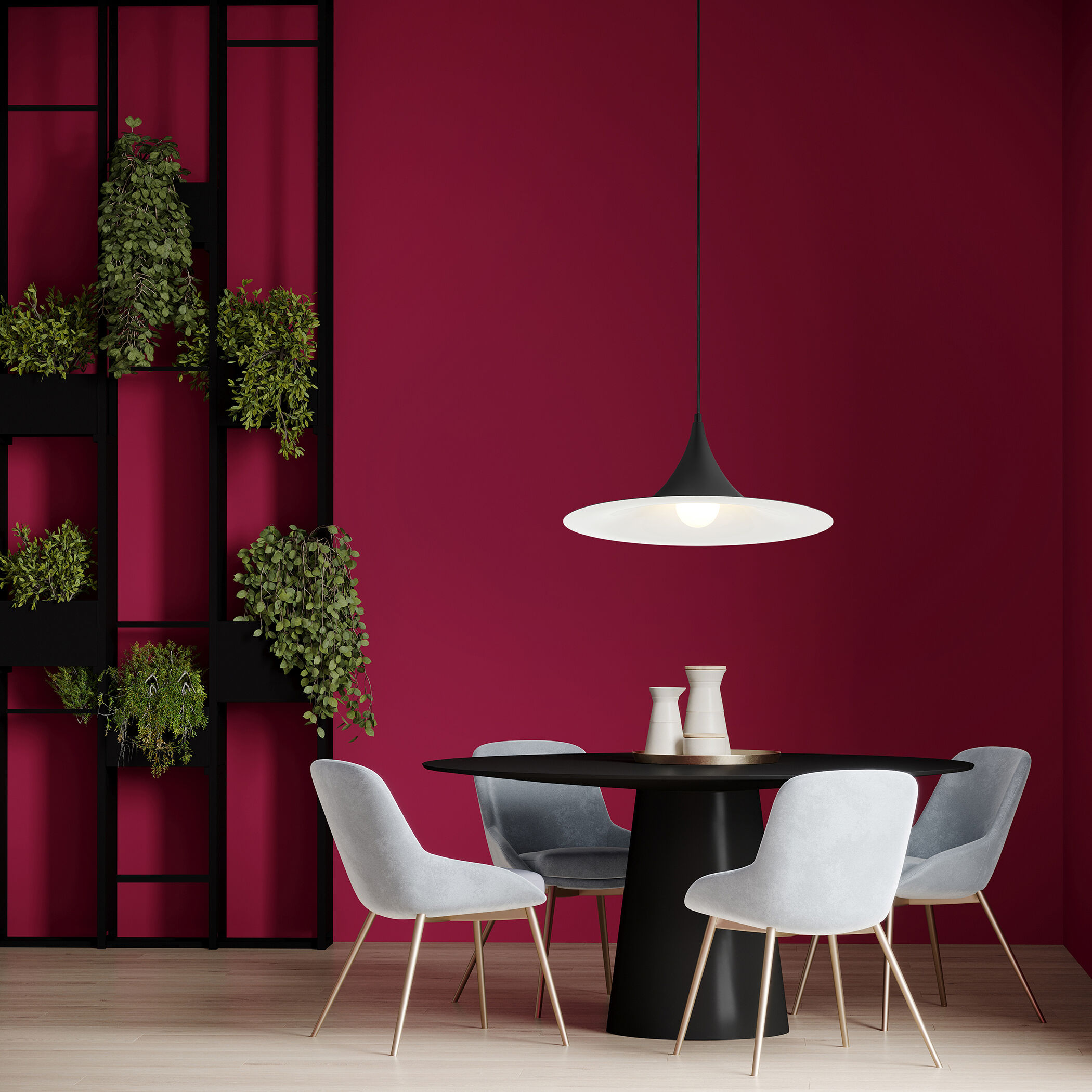 Costa 1 Light 15.75 inch Matte Black Pendant Ceiling Light