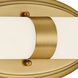 Madison LED 21 inch Brushed Gold Vanity Light Wall Light