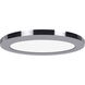 ModPLUS LED 12 inch Brushed Steel Flush Mount Ceiling Light