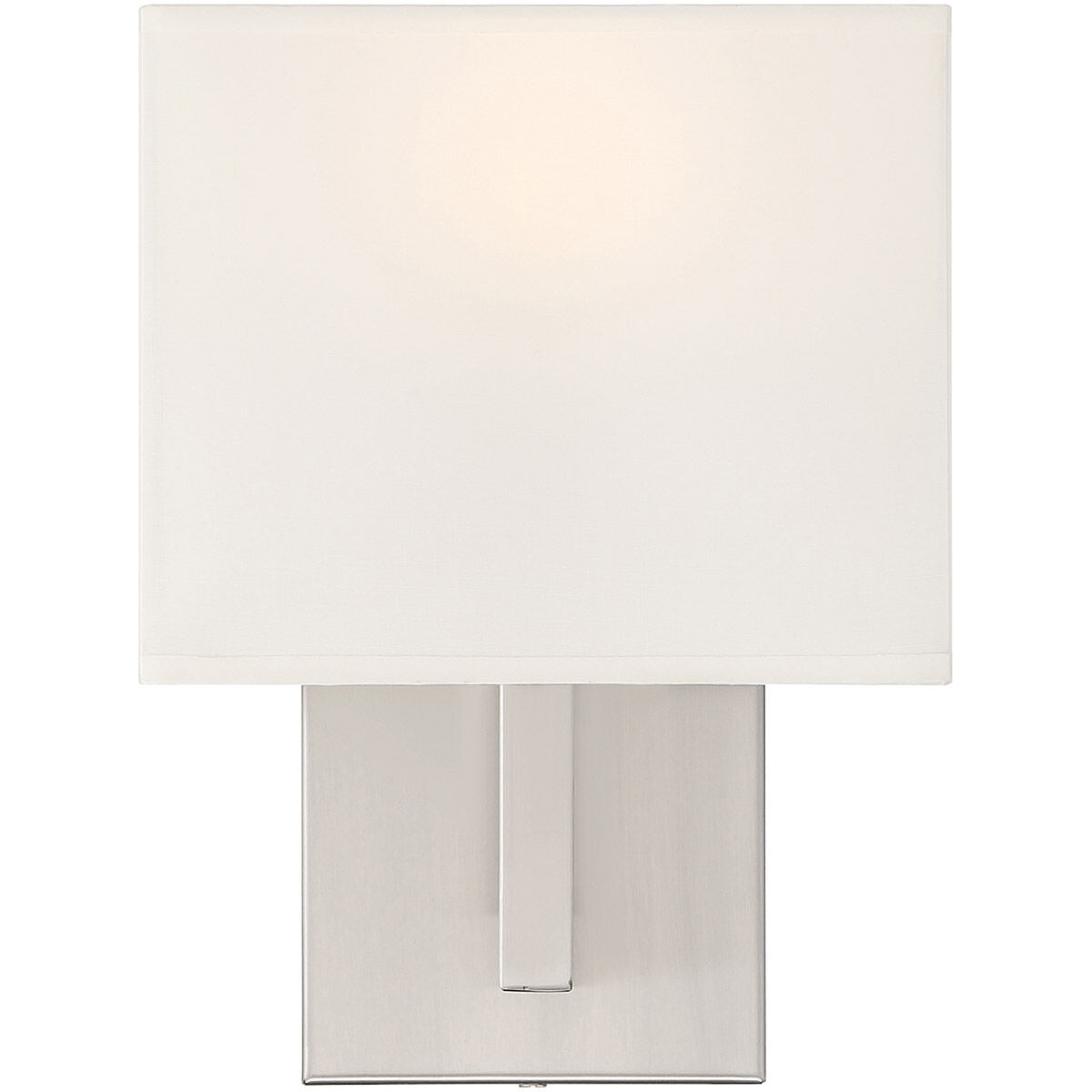 Mid Town Wall Sconce Wall Light in Brushed Steel