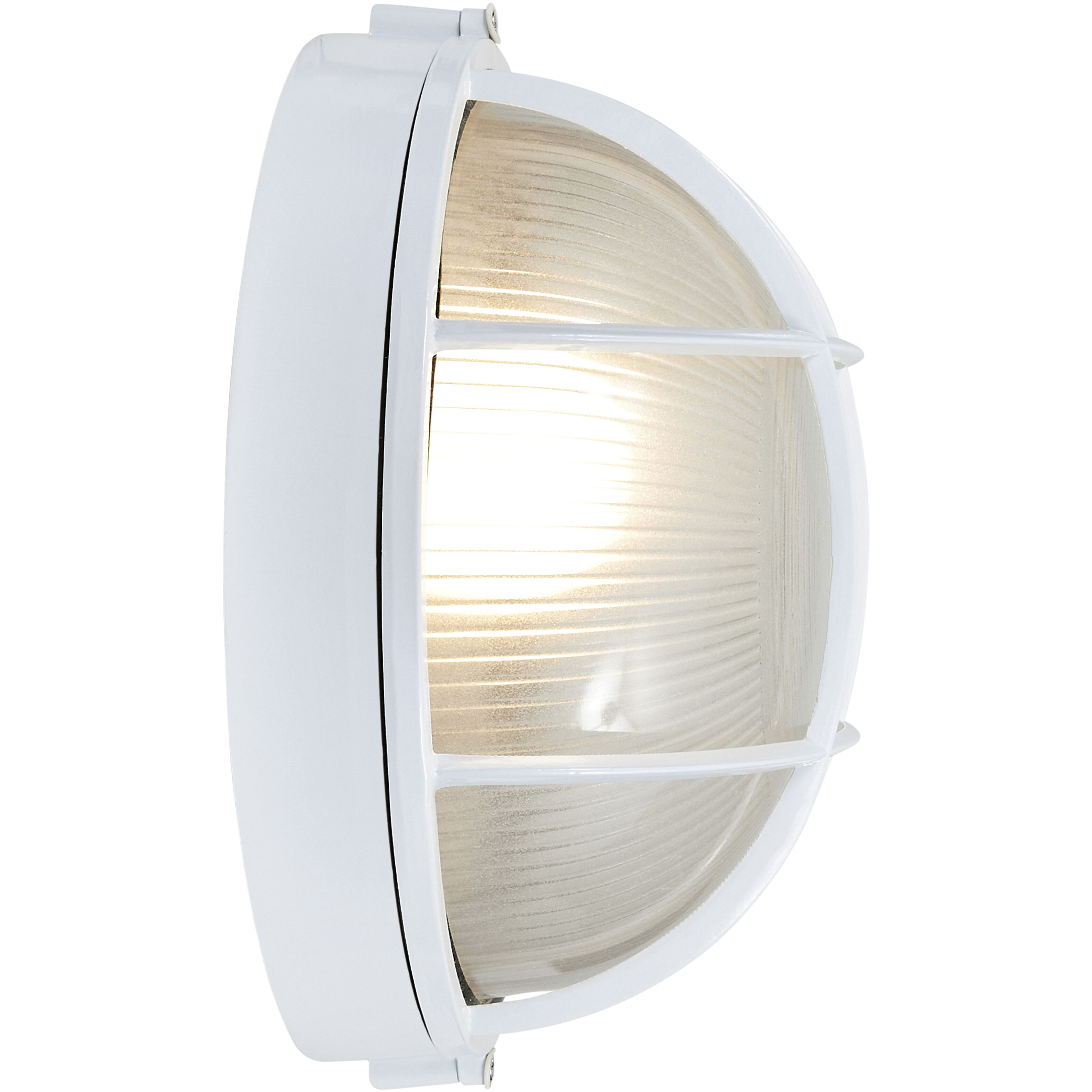 Nauticus 1 Light White Outdoor Wall Sconce in Incandescent