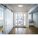 Malaga LED 23.75 inch Matte White and White Flush Mount Ceiling Light