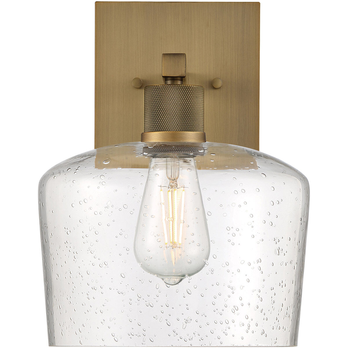 Port Nine LED 9 inch Antique Brushed Brass Wall Sconce Wall Light