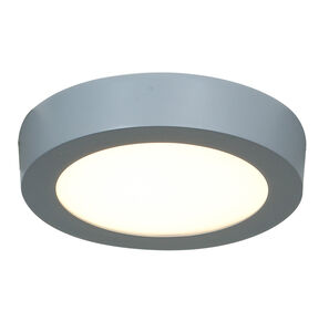 Strike 2.0 LED 7 inch Silver Flush Mount Ceiling Light