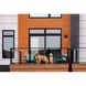 Strand 1 Light 6 inch Black Outdoor Wall Sconce