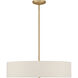 Mid Town LED 24 inch Antique Brushed Brass Pendant Ceiling Light