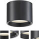 Reel LED 5.25 inch Black and White Flush Mount Ceiling Light