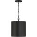 Knox LED 11 inch Matte Black Pendant Ceiling Light