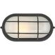 Nauticus Dual Mount 1 Light 6 inch Black Outdoor Wall Sconce