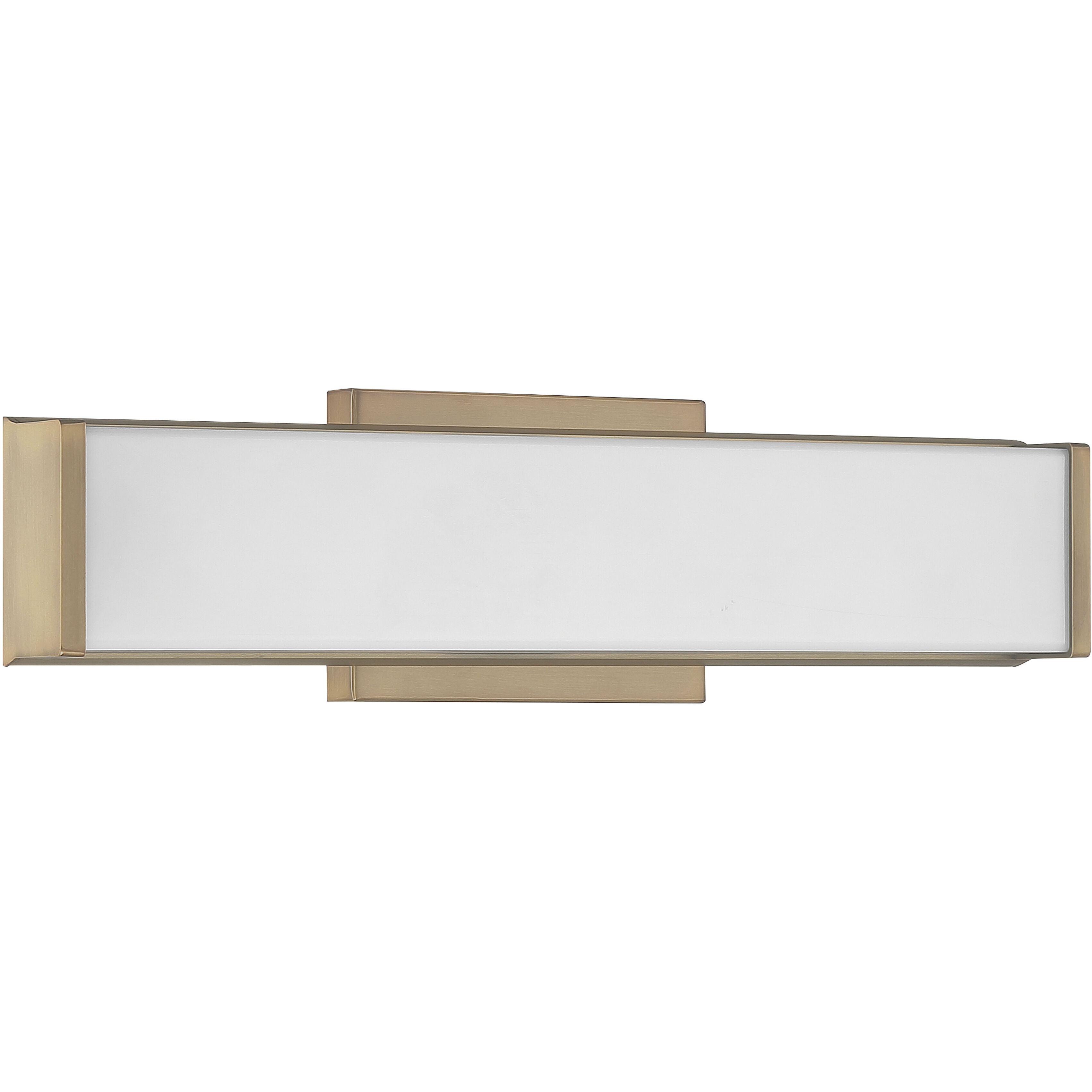 Citi LED 18 inch Antique Brushed Brass LED Vanity Light Wall Light