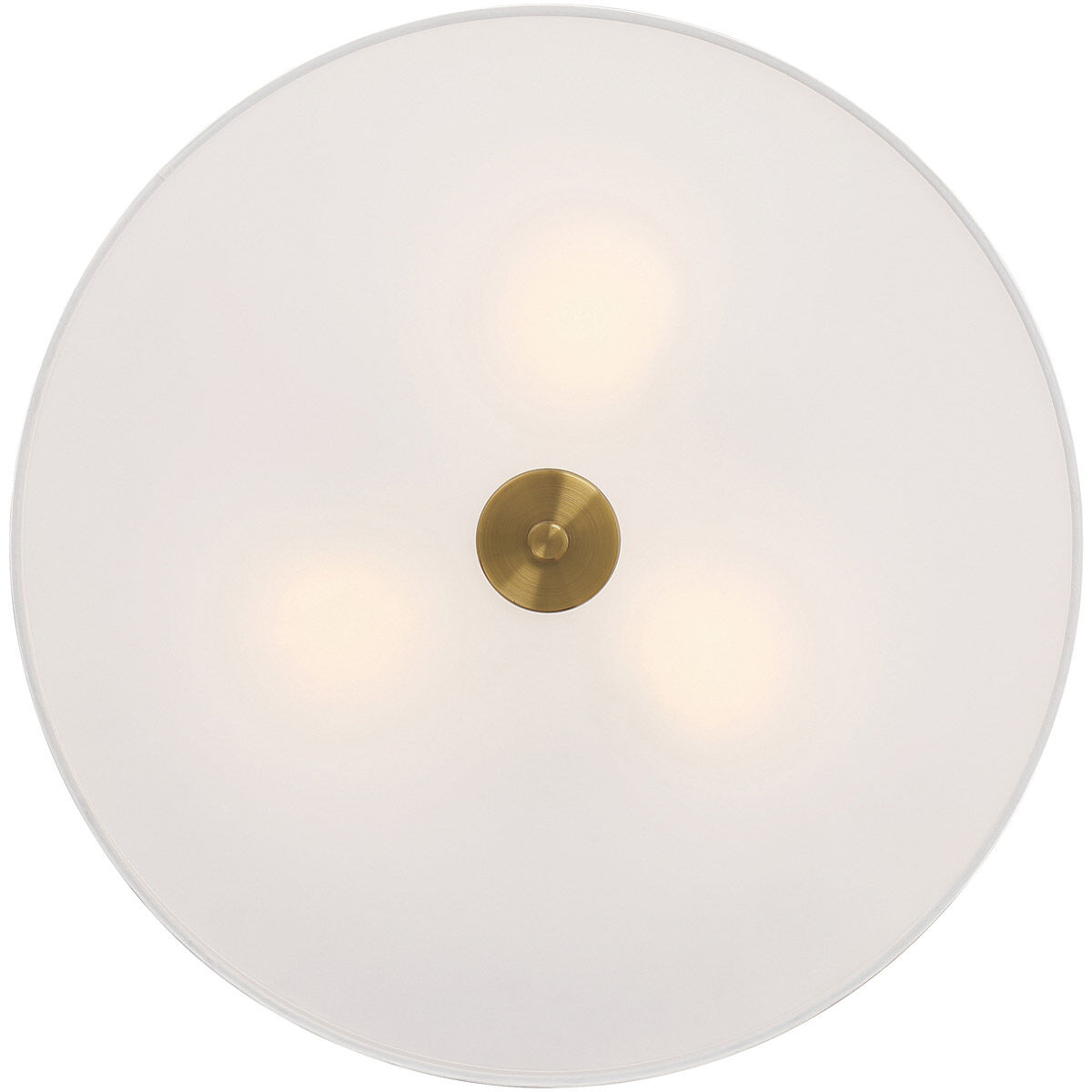 Mid Town LED 18 inch Brushed Steel Flush Mount Ceiling Light