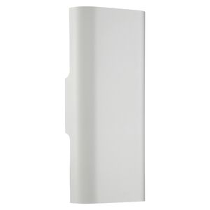Bi-Punch LED 8 inch White ADA Wall Sconce Wall Light