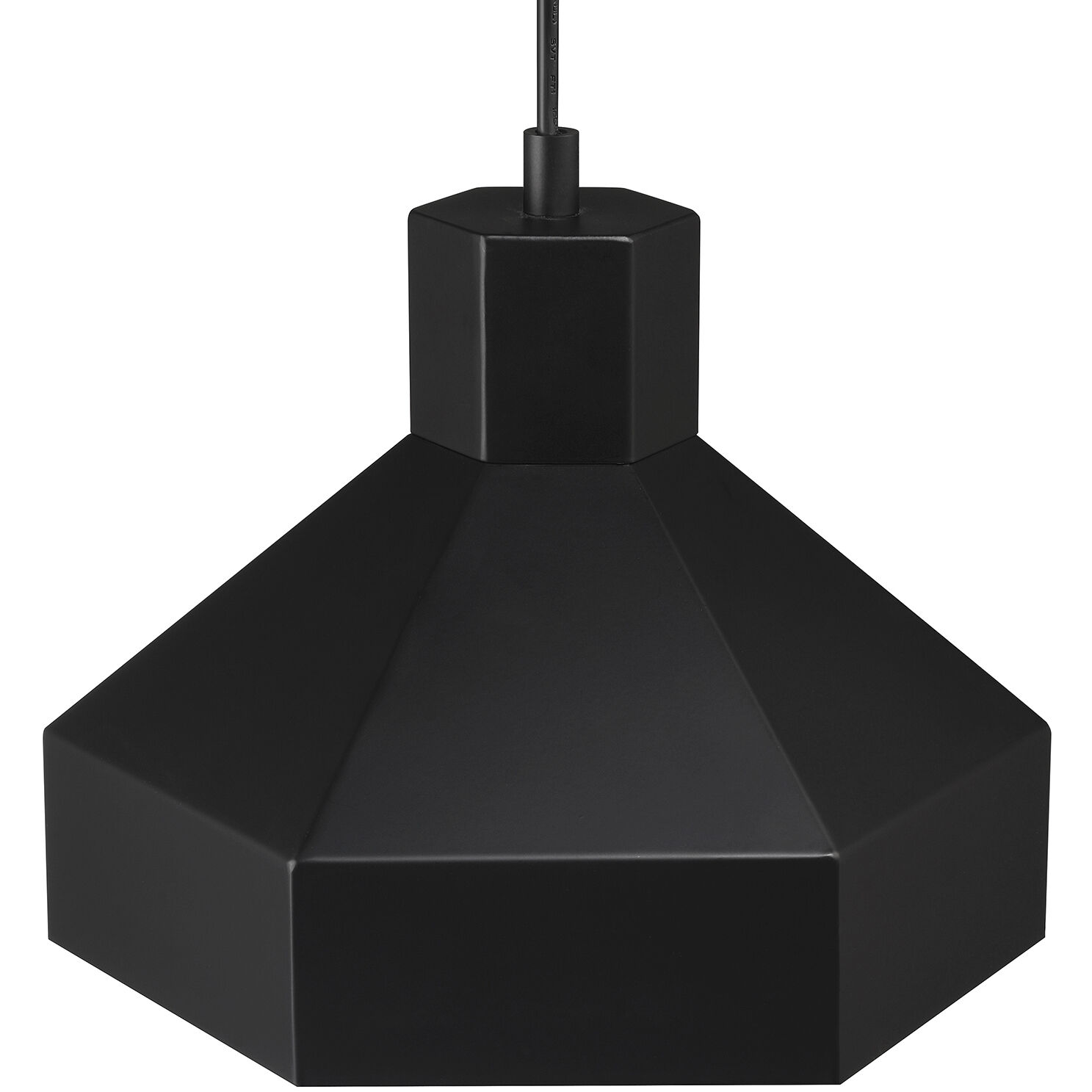 Poly LED 11 inch Matte Black Pendant Ceiling Light