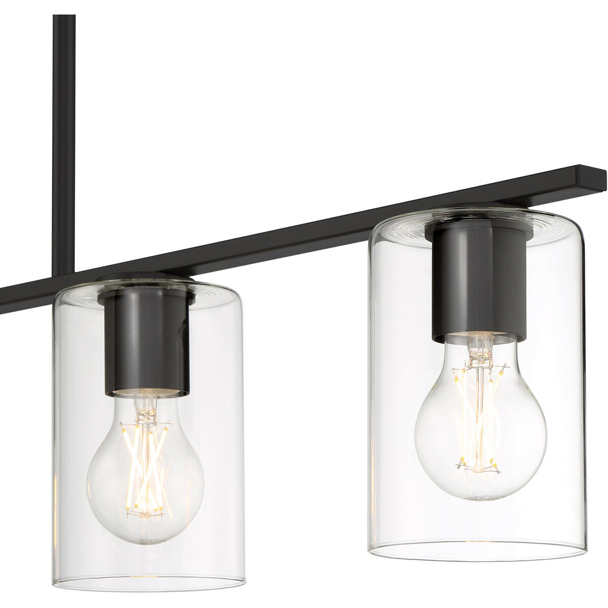 Oslo LED 4 inch Matte Black Pendant Ceiling Light