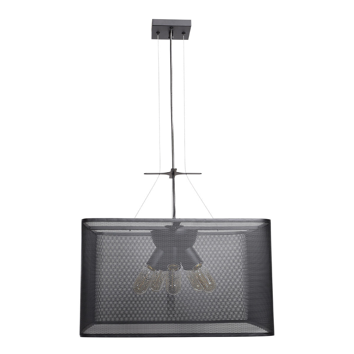 Epic 5 Light 20 inch Black Pendant Ceiling Light