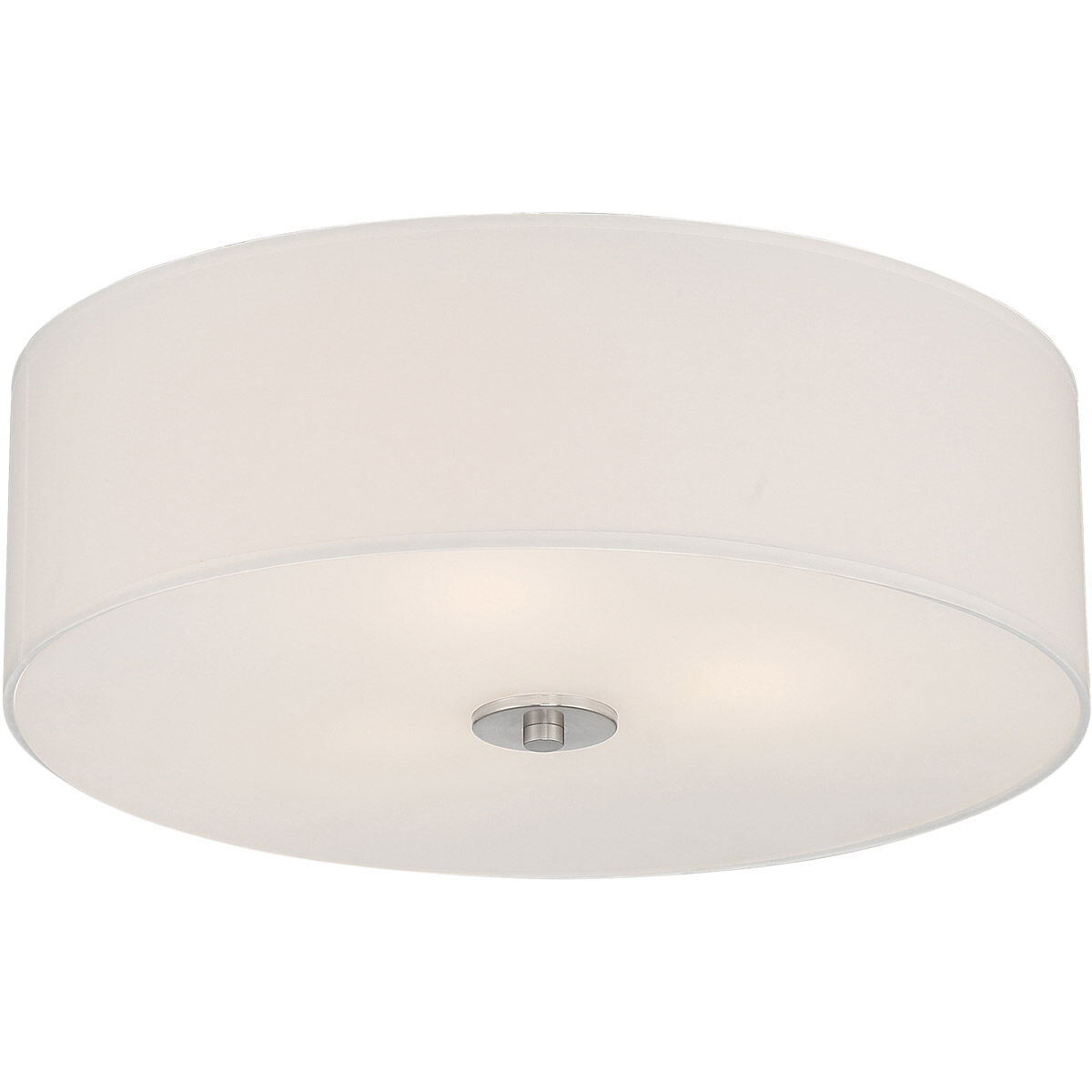 Mid Town LED 18 inch Antique Brushed Brass Flush Mount Ceiling Light