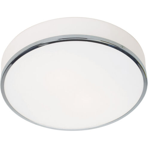 Aero LED 13 inch Chrome Flush Mount Ceiling Light