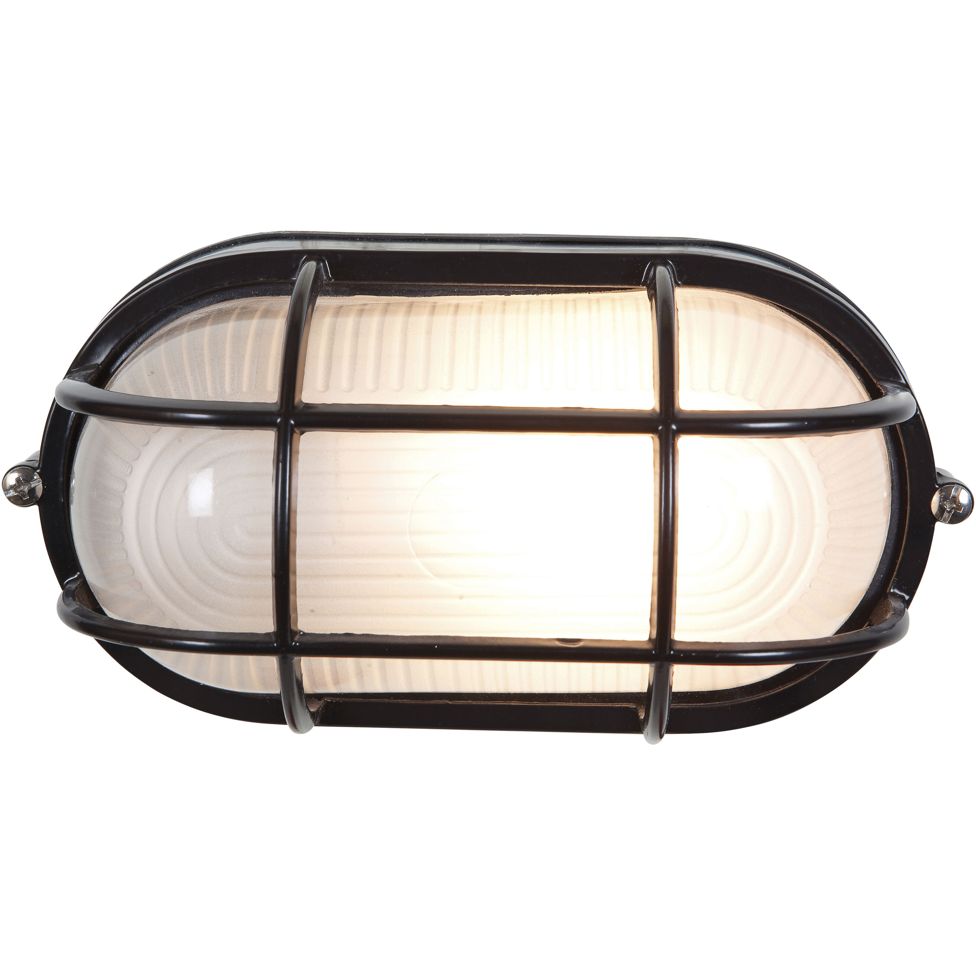 Nauticus LED 6.5 inch Black Outdoor Wall Sconce