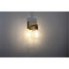 Port Nine LED 8 inch Antique Brushed Brass Wall Sconce Wall Light