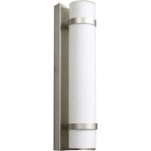 Cilindro LED 5 inch Brushed Steel ADA Wall Light