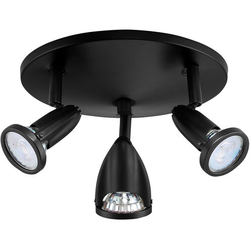 Cobra LED 10 inch Black Flush Mount Ceiling Light
