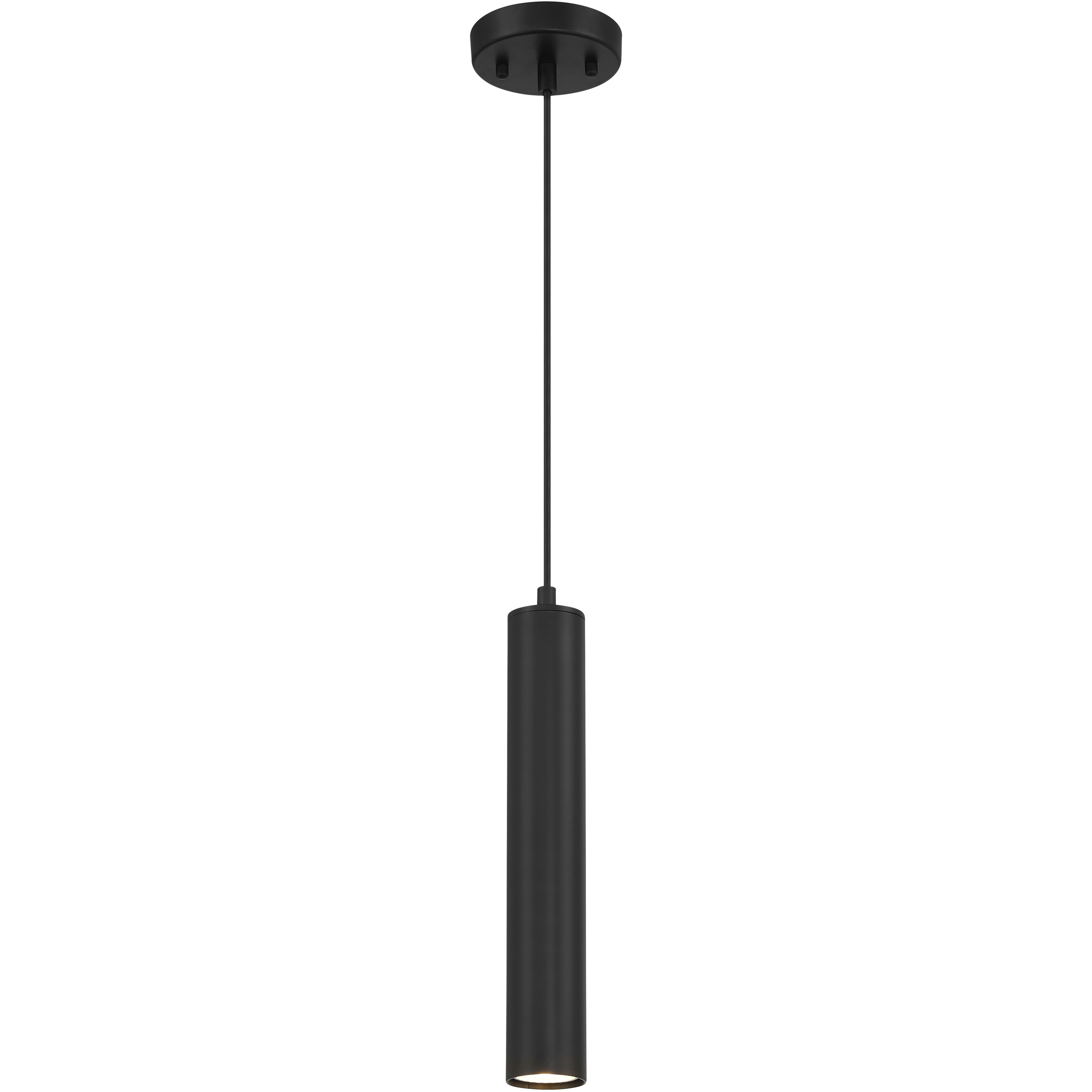 Rex LED 2.5 inch Matte Black Pendant Ceiling Light
