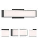 Citi LED 36 inch Matte Black LED Vanity Light Wall Light