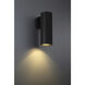 Matira LED 11.5 inch Black Outdoor Wall Sconce