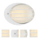 Cabo LED 5.25 inch White Outdoor Bulkhead