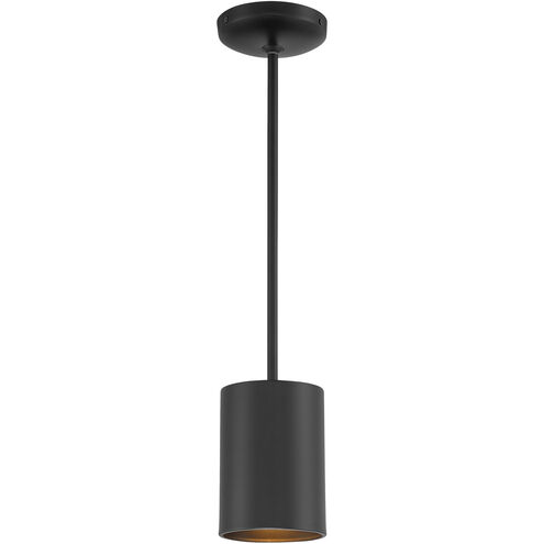 Pilson LED 5 inch Matte Black Pendant Ceiling Light