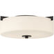 Rachel 2 Light 15.00 inch Flush Mount