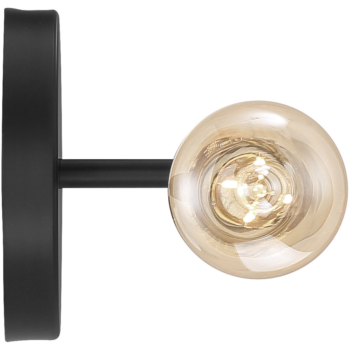 Iconic Wall Sconce Wall Light in Matte Black