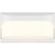 Laguna LED 5 inch White Flush Mount