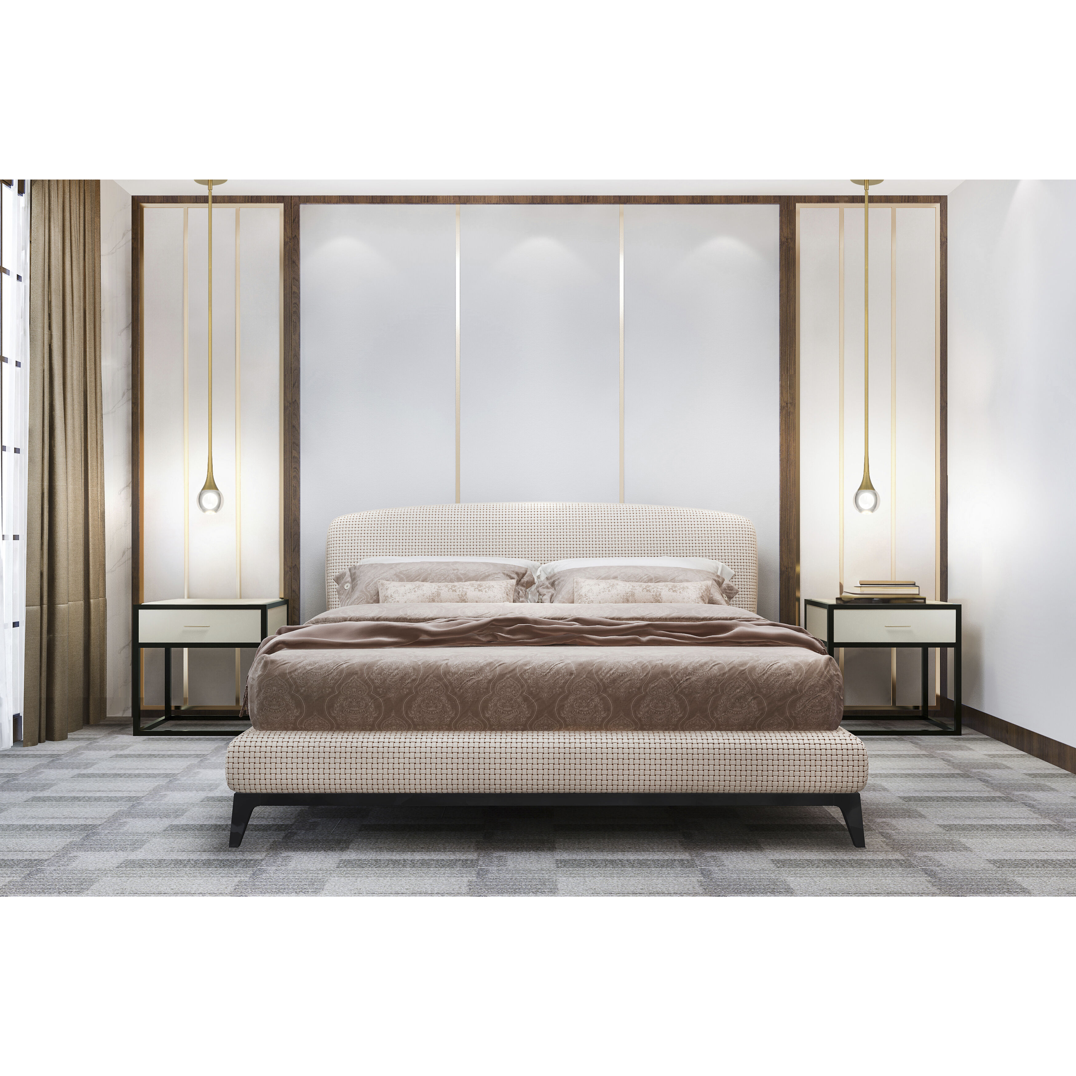 Georgia LED 4 inch Antique Brushed Brass and Crystal Clear Pendant Ceiling Light