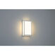 Montana LED 9 inch White Outdoor Wall Mount