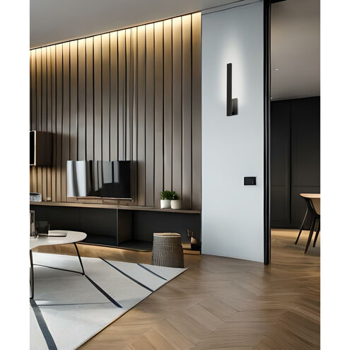 Haus Wall Sconce Wall Light in Matte Black