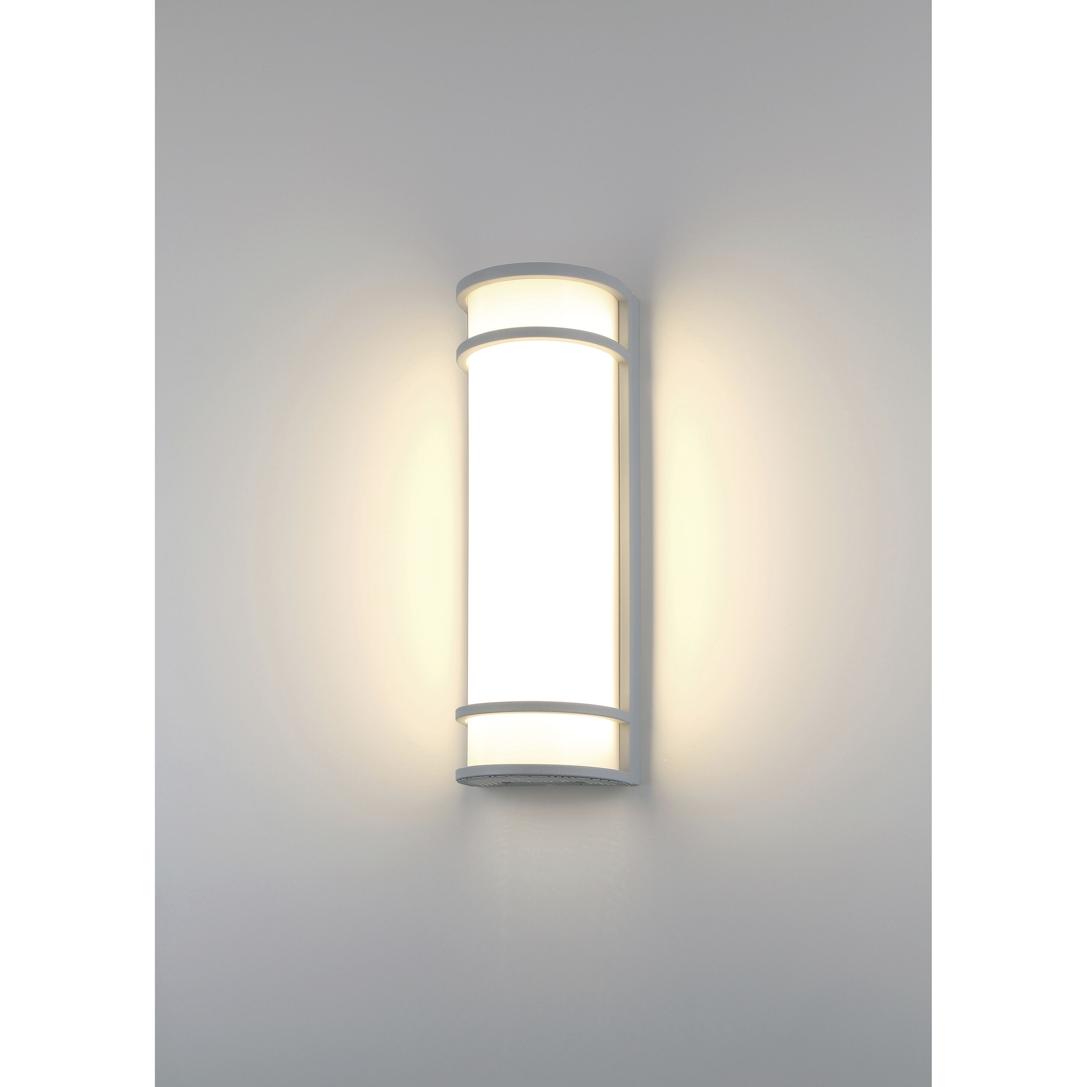 Cove 1 Light 18 inch Satin Outdoor Wall Sconce