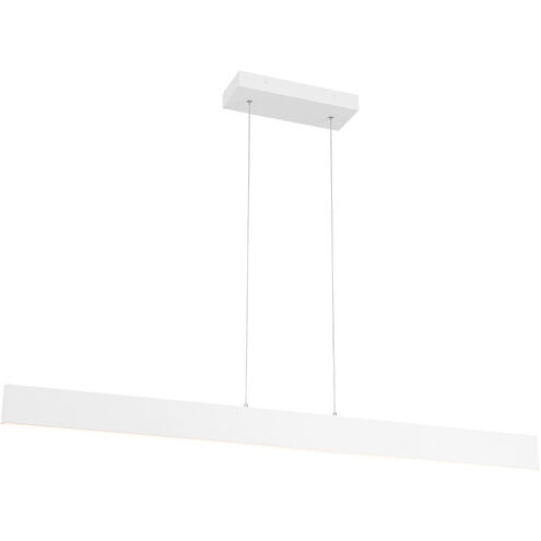 Holm LED 48 inch Matte White Island Light Ceiling Light