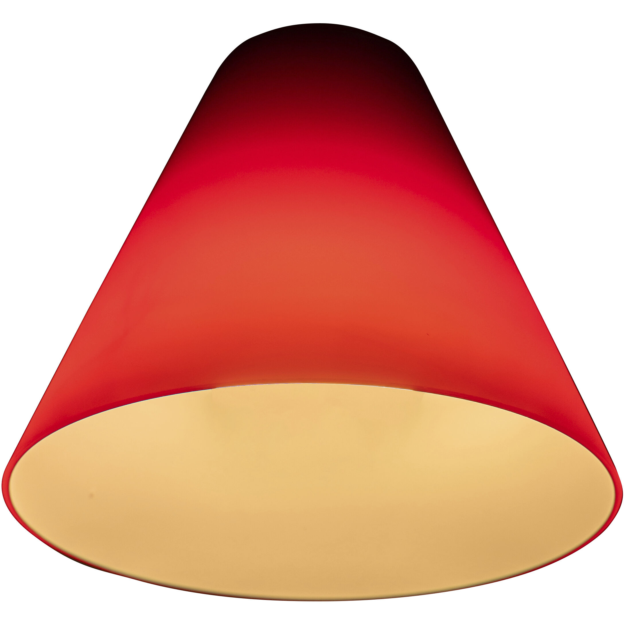 Inari 7 inch Pendant Ceiling Light in Red