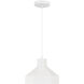 Poly LED 11 inch Matte White Pendant Ceiling Light