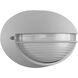 Clifton LED 5.25 inch Satin Outdoor Bulkhead