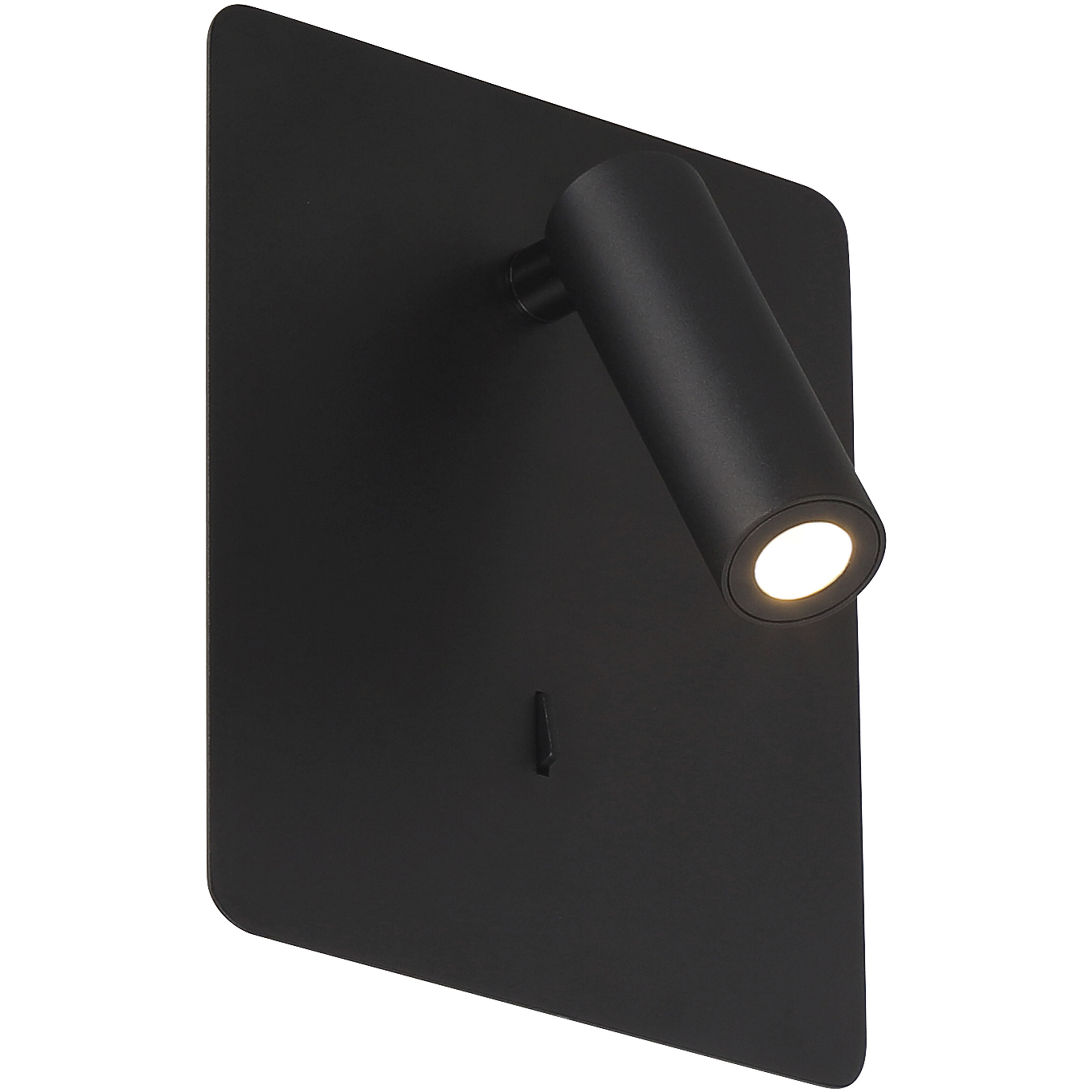 Villa 1 Light 6 inch Matte Black ADA Wall Sconce Wall Light