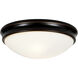 Atom 3 Light 14.00 inch Flush Mount