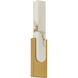 Victoria 4.5 inch Antique Brushed Brass ADA Wall Sconce Wall Light