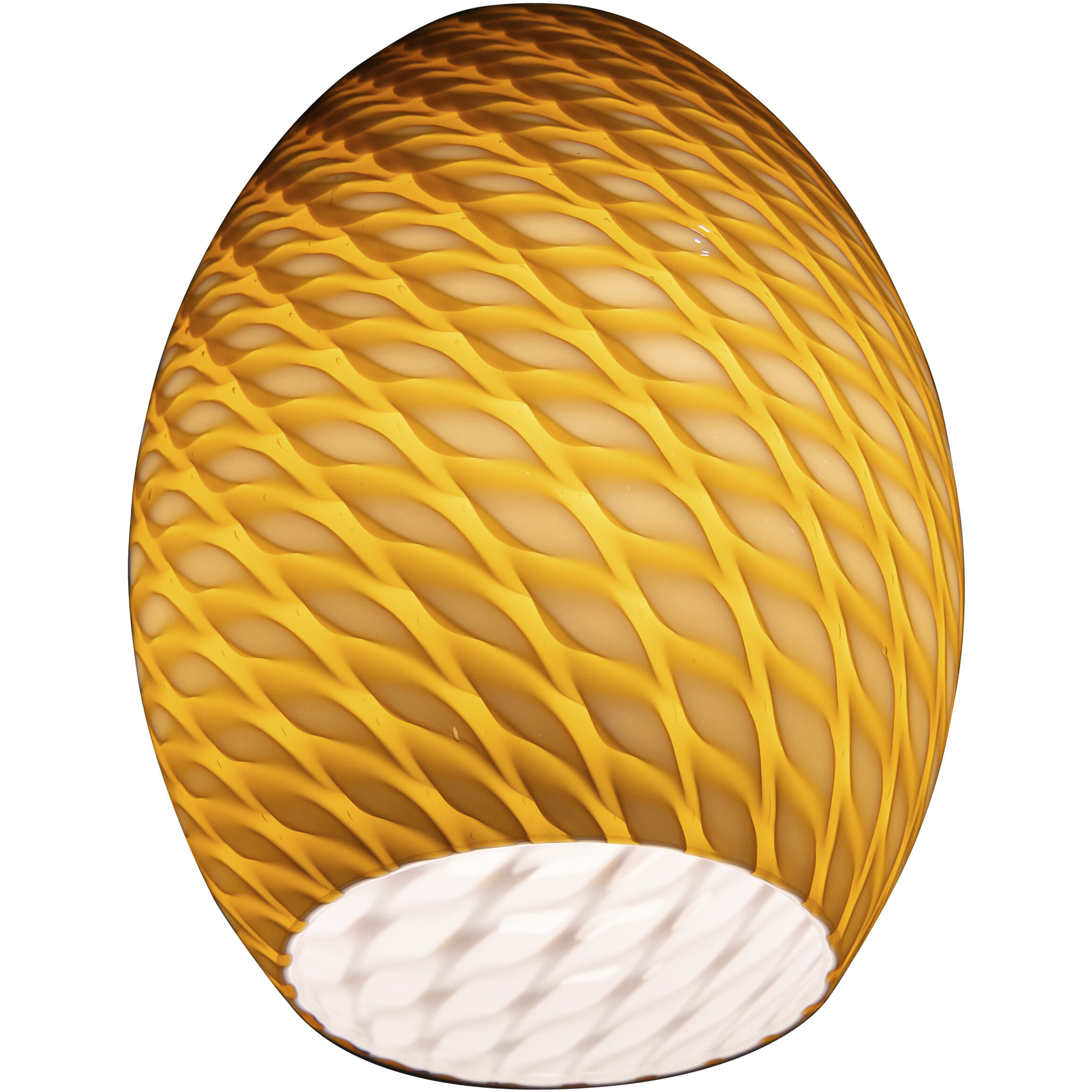 FireBird 6 inch Pendant Ceiling Light in Amber Firebird