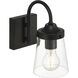 Dickens 1 Light 4.75 inch Black Wall Sconce Wall Light