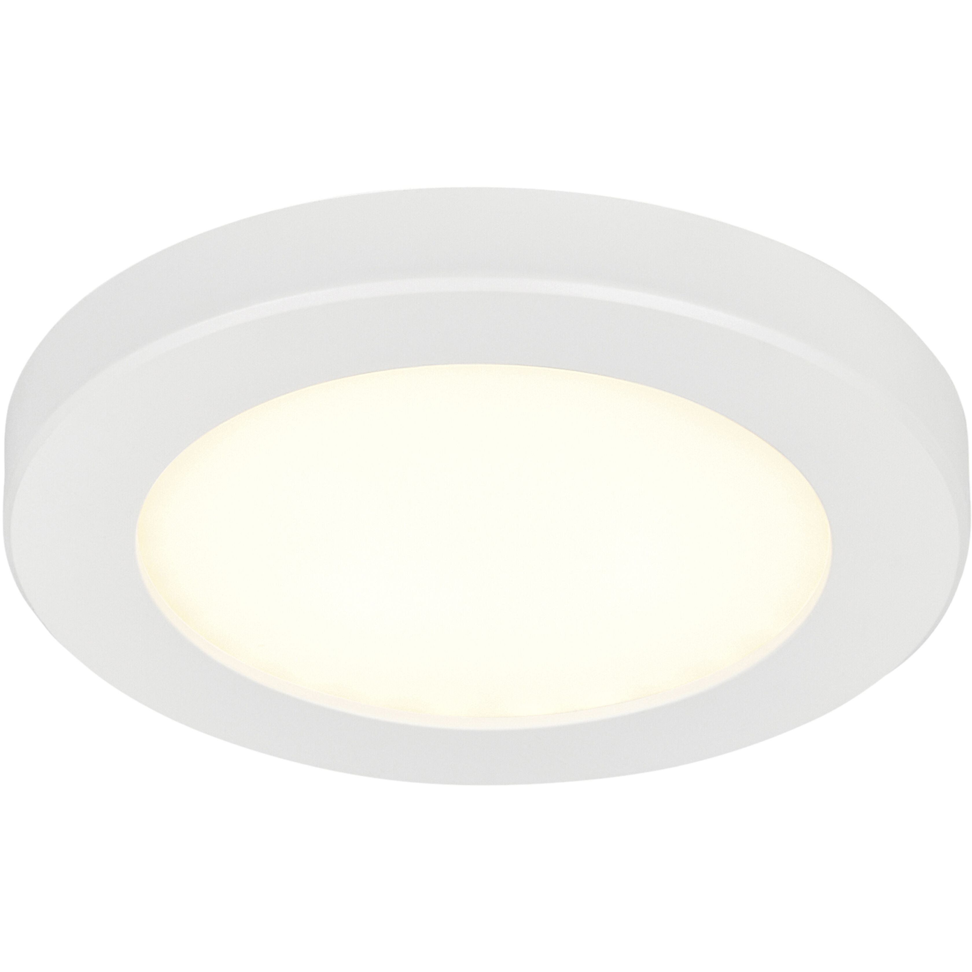 Slim LED 5 inch White Flush Mount Ceiling Light