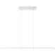 Float LED 36 inch Matte White Pendant Ceiling Light