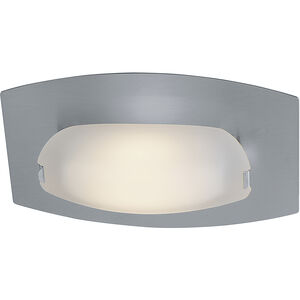 Nido 1 Light 10 inch Matte Chrome Wall Sconce Wall Light in Incandescent
