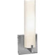 Oracle 1 Light 4 inch Brushed Steel ADA Wall Sconce Wall Light